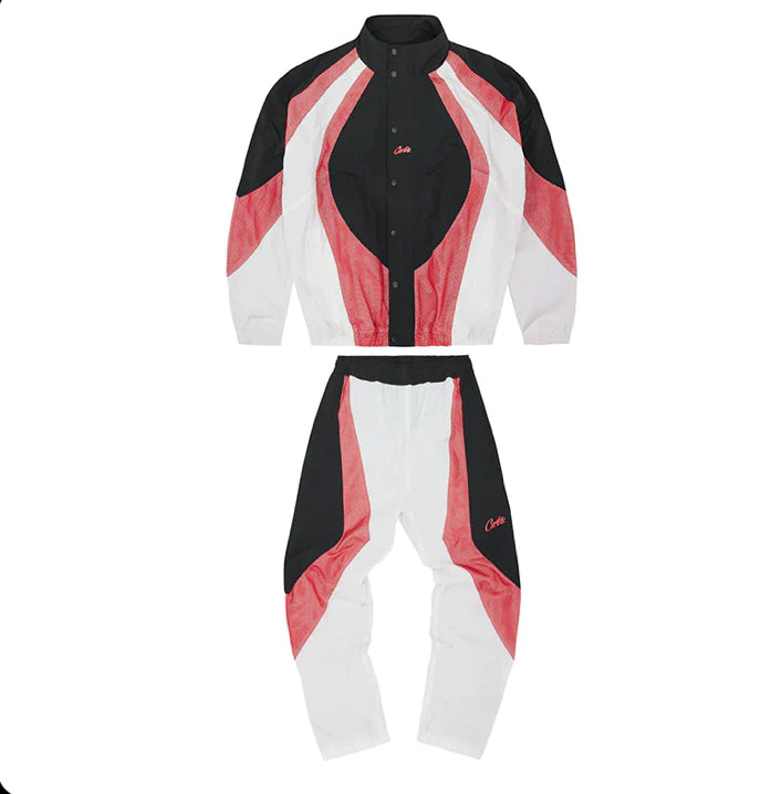 Conjunto Corteiz Vertigo Shuku Black/Red