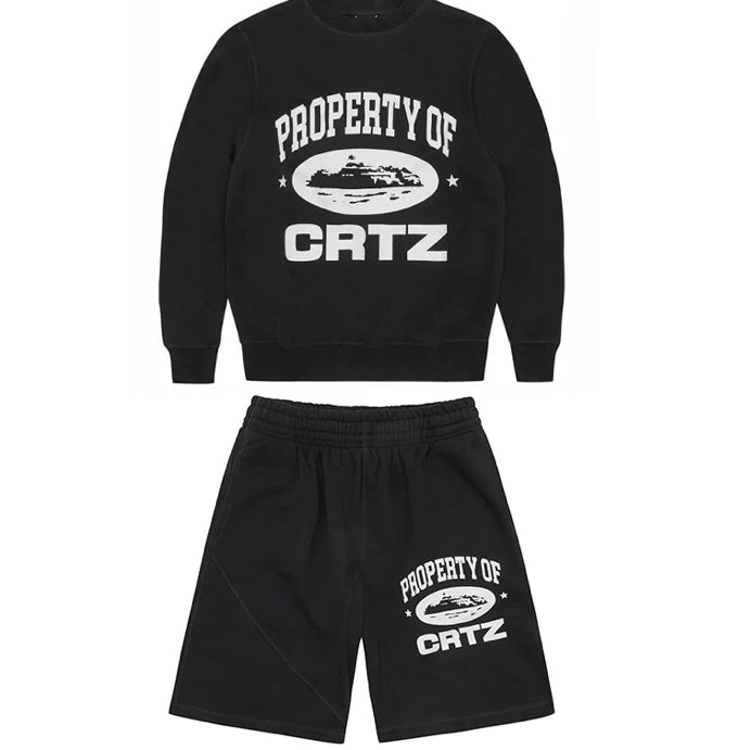 Conjunto Corteiz P.O.C Black