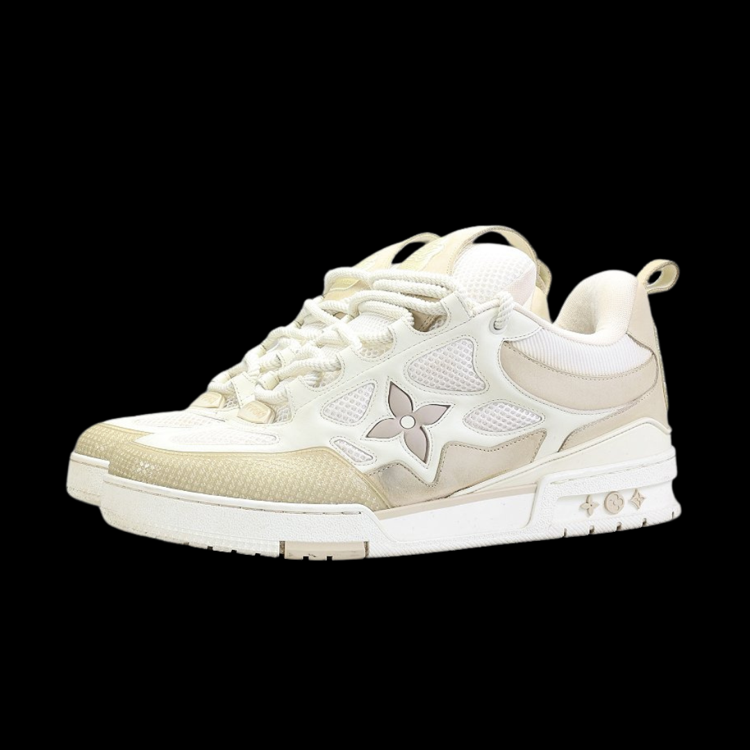 Louis Vuitton LV Skate Sneaker Beige White