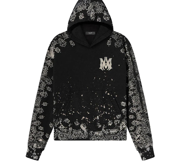 Moletom Amiri Bandana Bleach All Over