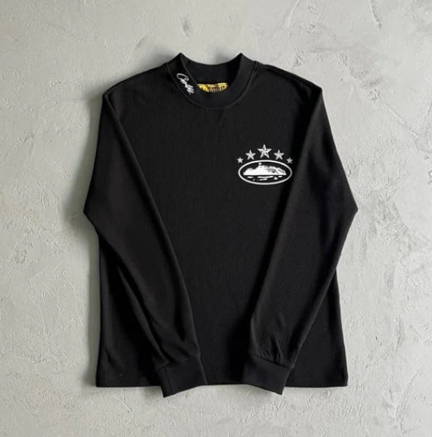 Corteiz 5 Starz Alcatraz Waffle Longsleeve