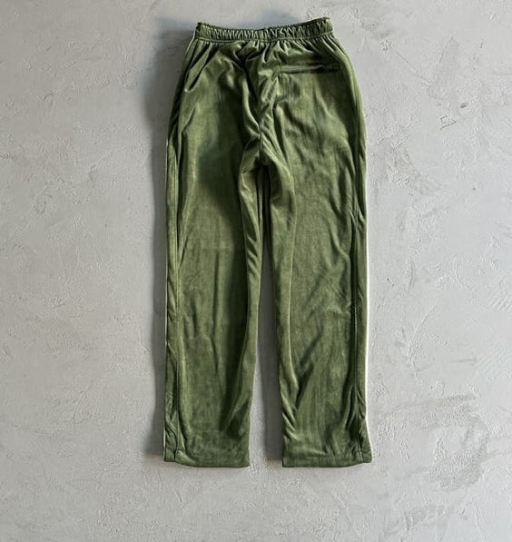 Pronta Entrega - Conjunto Corteiz VVS Velour Jacket Green