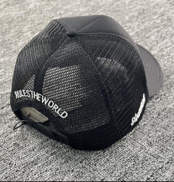 Boné Corteiz 4Starz Alcatraz Trucker Black
