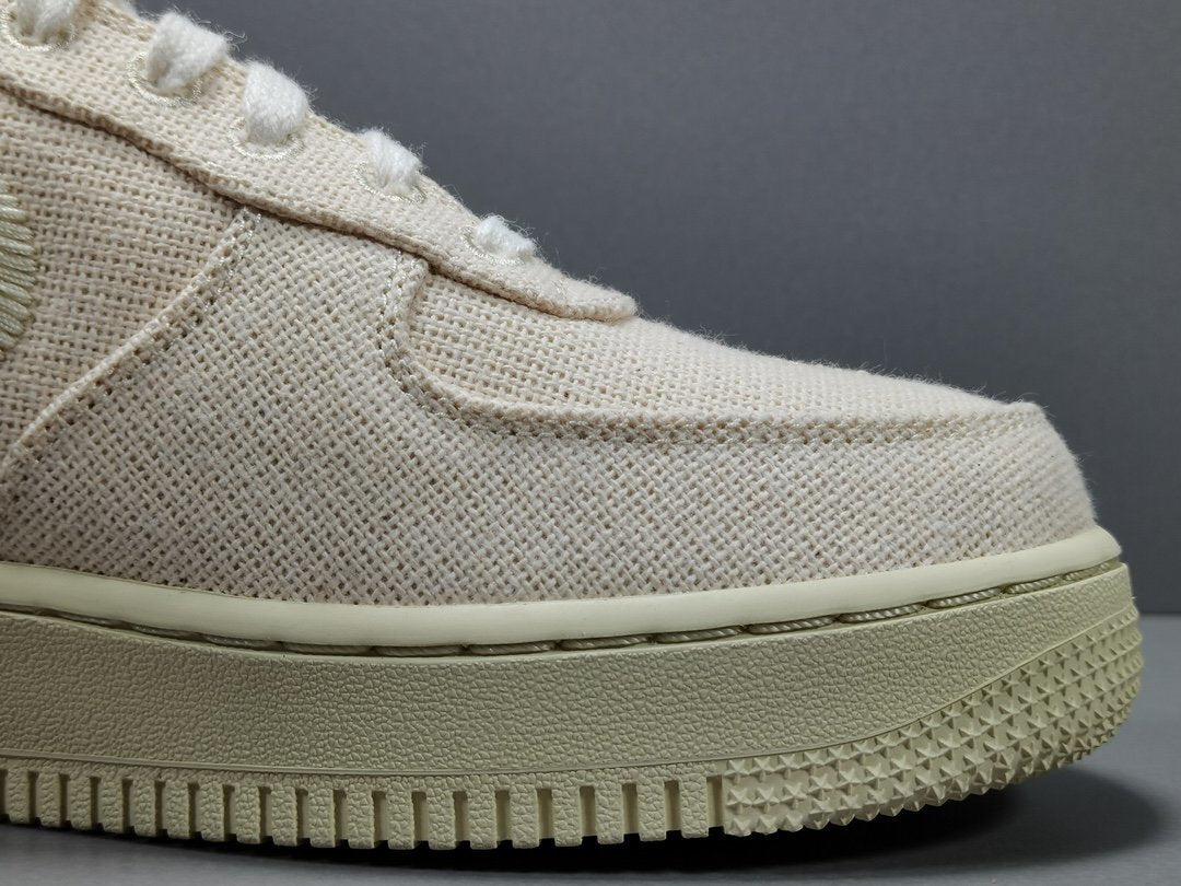 Stussy x Nike Air Force 1 fossil