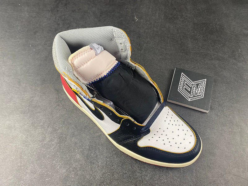 Air Jordan 1 Retro High Union Los Angeles Black Toe - DRIP DOS ARTISTAS