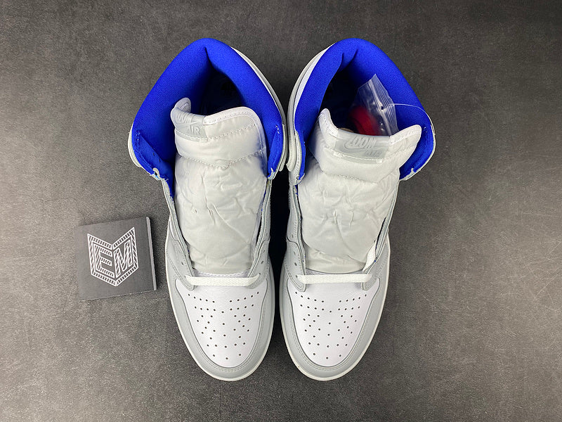 Air Jordan 1 Retro High Zoom White Racer Blue - DRIP DOS ARTISTAS