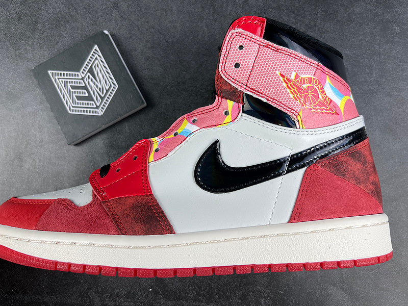 Air Jordan 1 Retro High OG Spider-Man Across The Spider Verse - DRIP DOS ARTISTAS