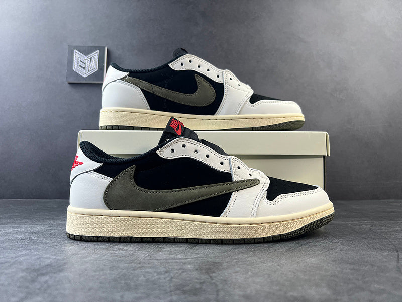 Jordan 1 Retro Low OG SP Travis Scott Olive (Womens) - DRIP DOS ARTISTAS
