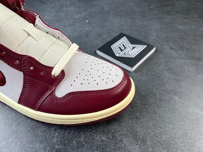 Air Jordan 1 Mid SE Tiki Leaf Team Red (Women's) - DRIP DOS ARTISTAS