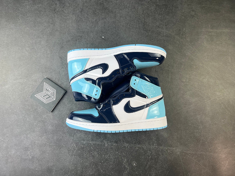 Air Jordan 1 Retro High UNC Patent (Women's) - DRIP DOS ARTISTAS