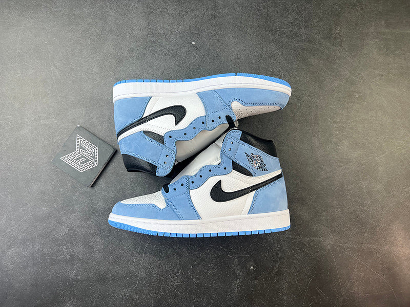 Air Jordan 1 Retro High White University Blue Black - DRIP DOS ARTISTAS