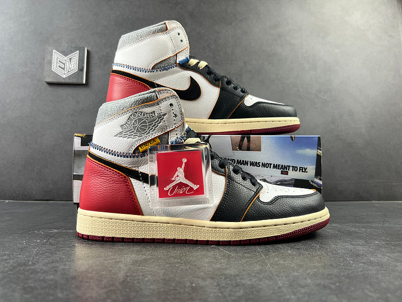 Air Jordan 1 Retro High Union Los Angeles Black Toe - DRIP DOS ARTISTAS