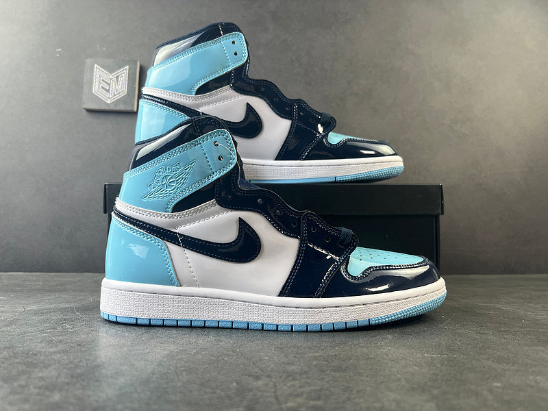 Air Jordan 1 Retro High UNC Patent (Women's) - DRIP DOS ARTISTAS