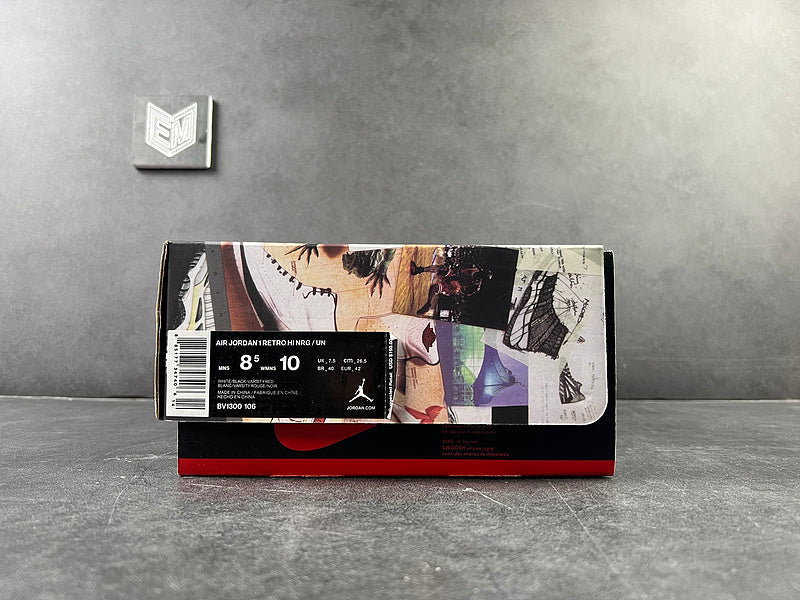 Air Jordan 1 Retro High Union Los Angeles Black Toe - DRIP DOS ARTISTAS