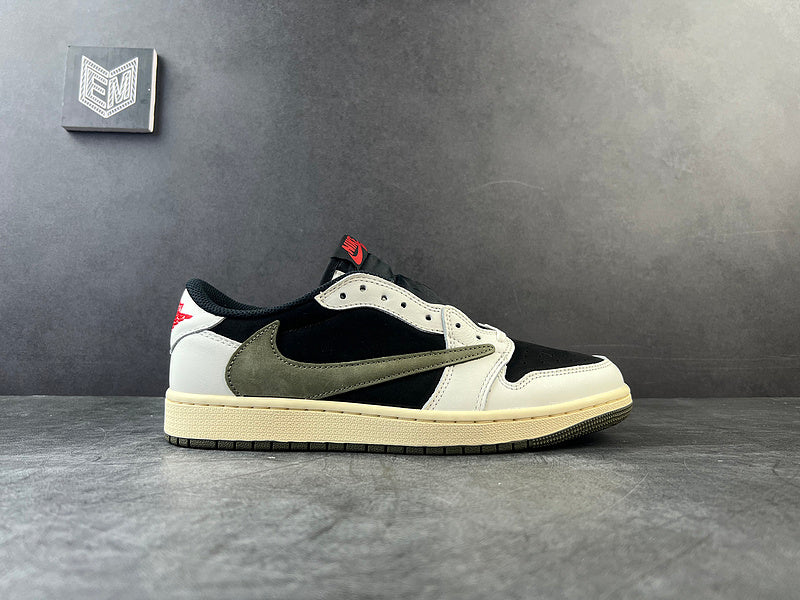 Jordan 1 Retro Low OG SP Travis Scott Olive (Womens) - DRIP DOS ARTISTAS