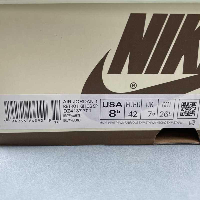 Air jordan 1 Travis scott olive