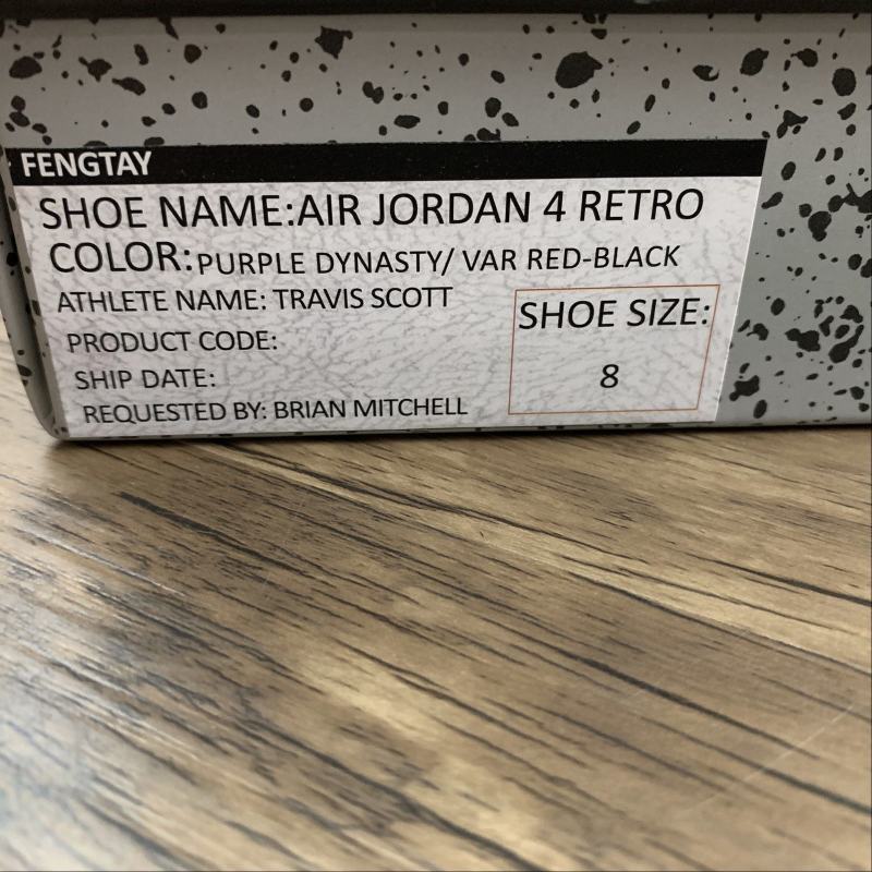 Air Jordan 4 x Cactus Jack