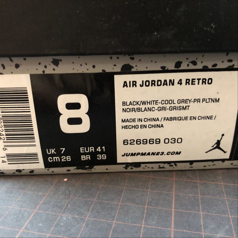 Air jordan 4 fear