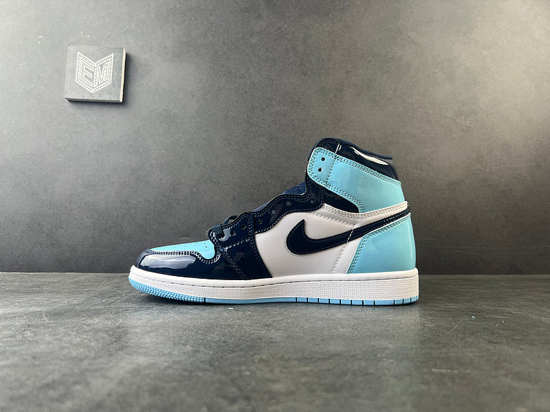 Air Jordan 1 Retro High UNC Patent (Women's) - DRIP DOS ARTISTAS