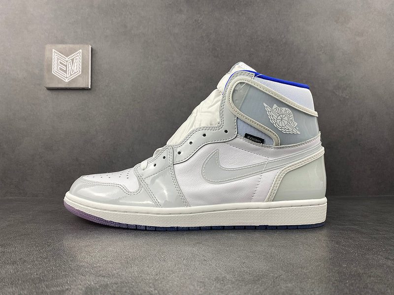 Air Jordan 1 Retro High Zoom White Racer Blue - DRIP DOS ARTISTAS