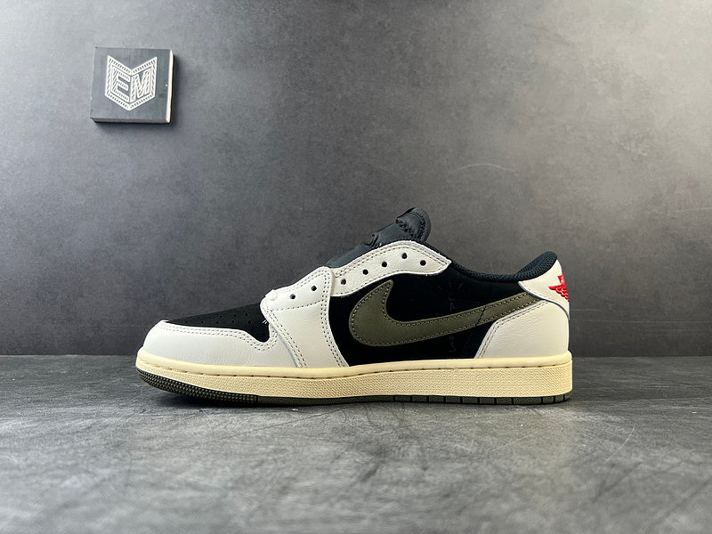Jordan 1 Retro Low OG SP Travis Scott Olive (Womens) - DRIP DOS ARTISTAS