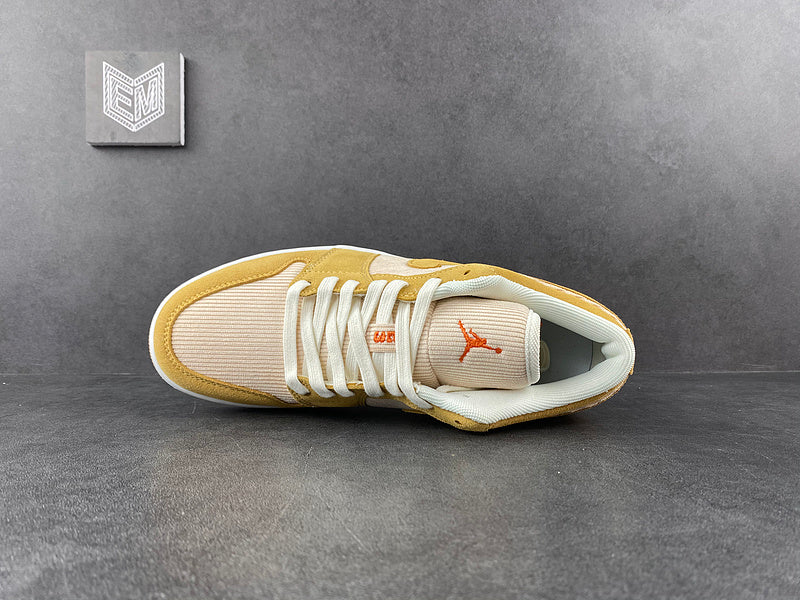 Jordan 1 Low SE Twine Orange Quartz Corduroy - DRIP DOS ARTISTAS