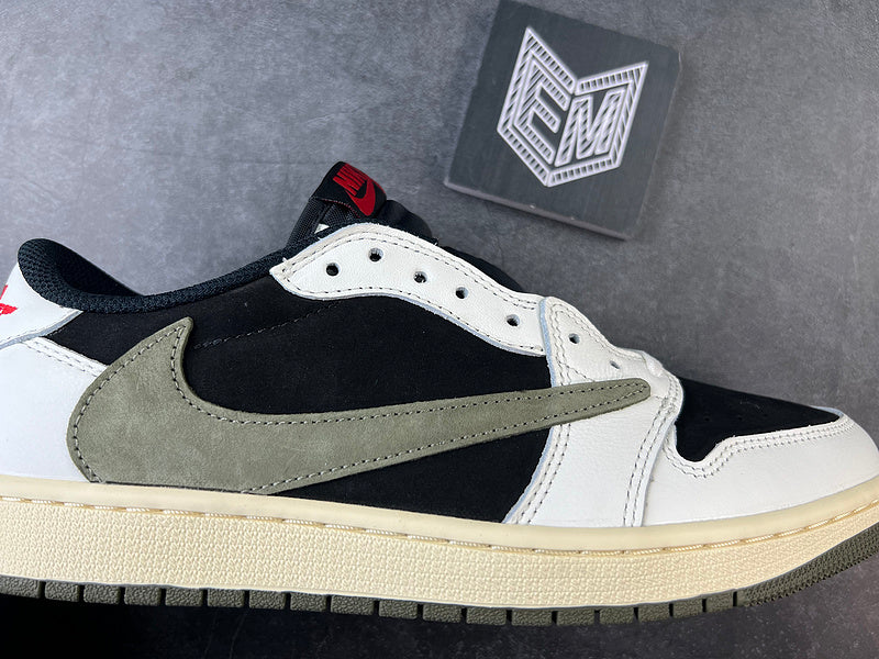 Jordan 1 Retro Low OG SP Travis Scott Olive (Womens) - DRIP DOS ARTISTAS