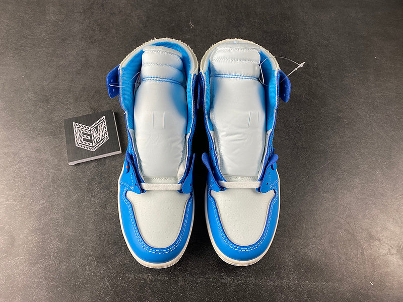Air Jordan 1 Retro High Off-White University Blue - DRIP DOS ARTISTAS