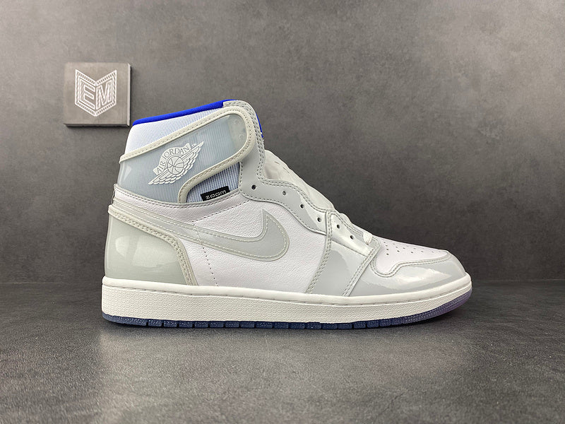 Air Jordan 1 Retro High Zoom White Racer Blue - DRIP DOS ARTISTAS
