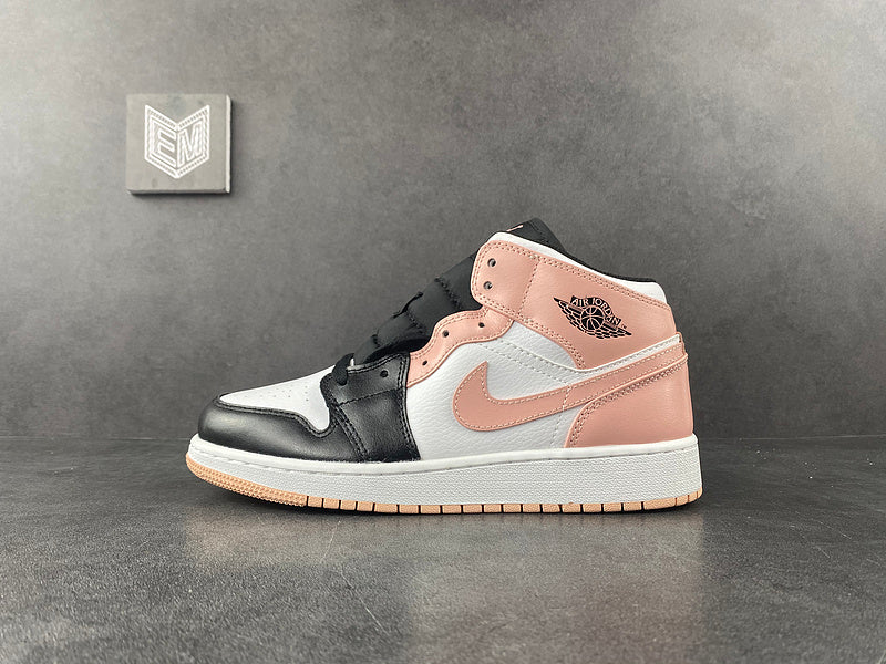 Air Jordan 1 Mid Arctic Orange Black Toe - DRIP DOS ARTISTAS
