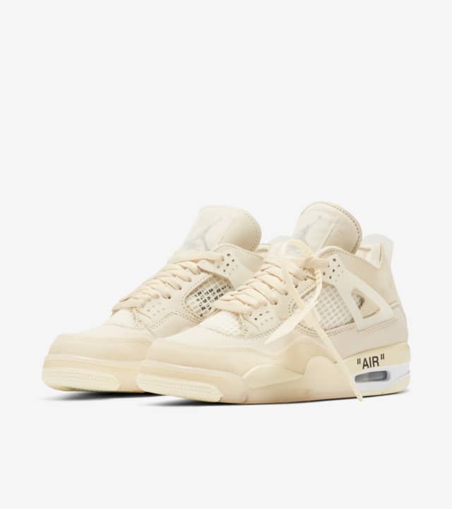 Off-White x Air Jordan 4 Sail - DRIP DOS ARTISTAS