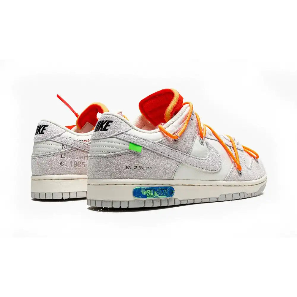 Off-White x Nike Dunk Low Lot 31 of 50 - DRIP DOS ARTISTAS