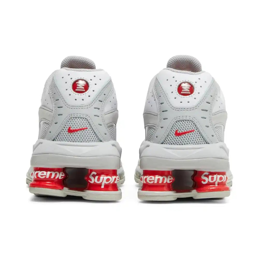 Supreme x nike shox RIDE 2 white - DRIP DOS ARTISTAS