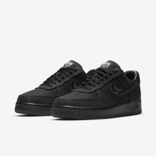 Stussy x Nike Air Force 1 Triple Black - DRIP DOS ARTISTAS
