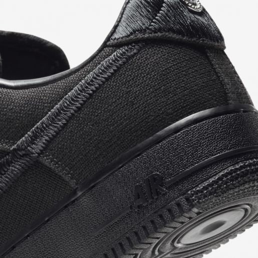 Stussy x Nike Air Force 1 Triple Black - DRIP DOS ARTISTAS