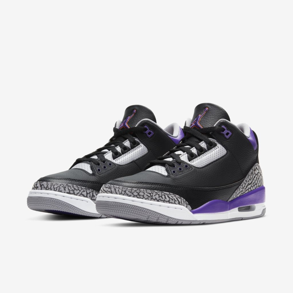 Air Jordan 3 Court Purple - DRIP DOS ARTISTAS