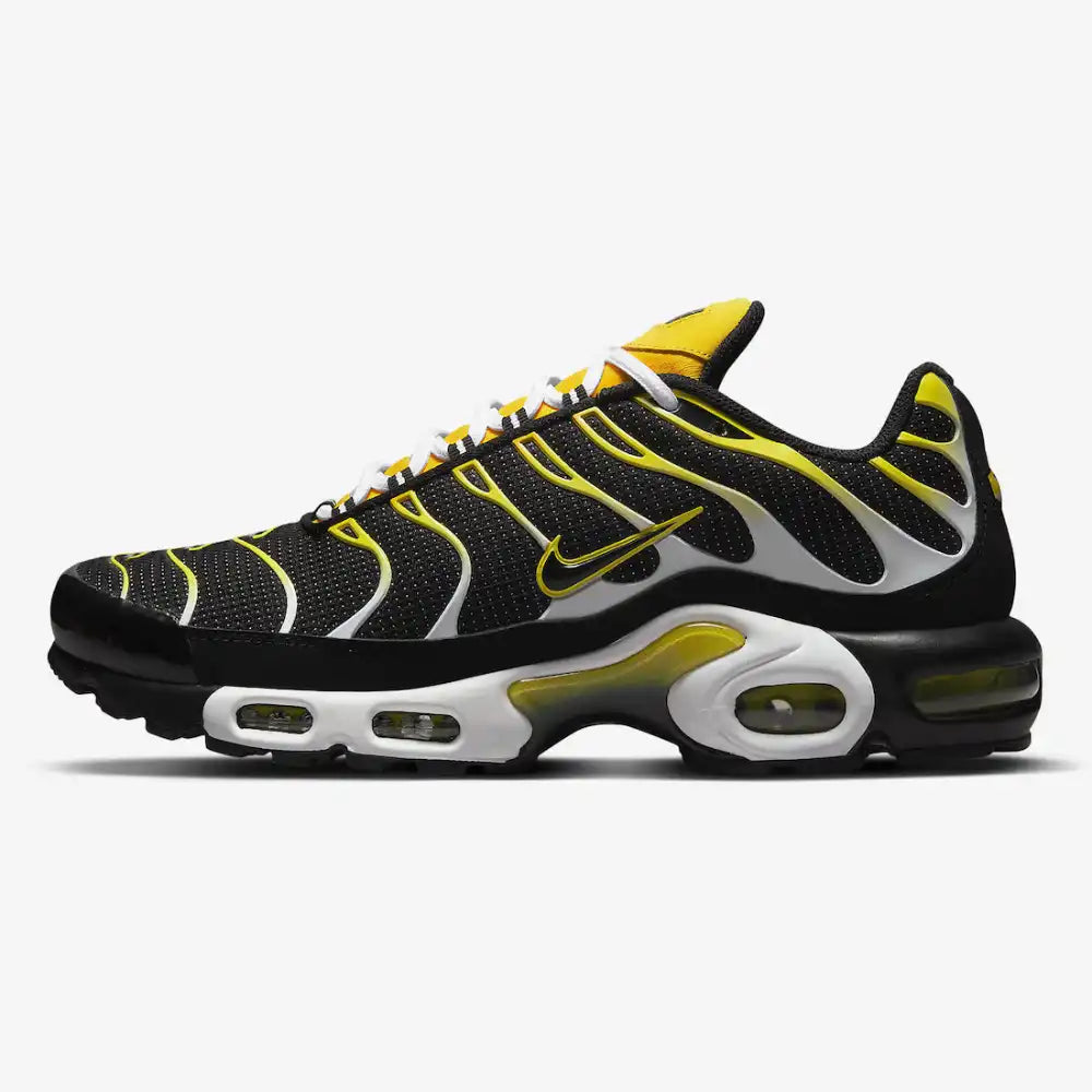 Nike Air Max Plus Black and Yellow - DRIP DOS ARTISTAS