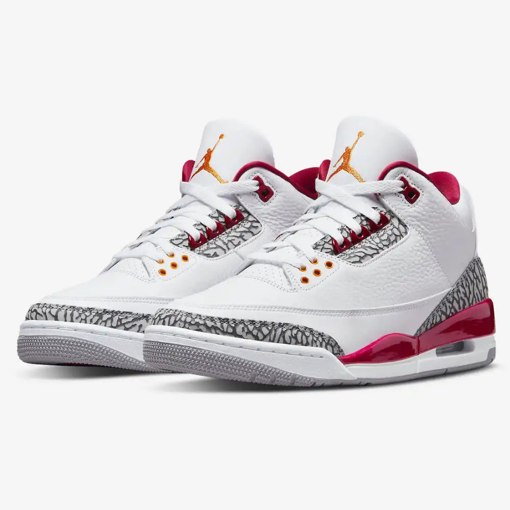 Air Jordan 3 Cardinal - DRIP DOS ARTISTAS