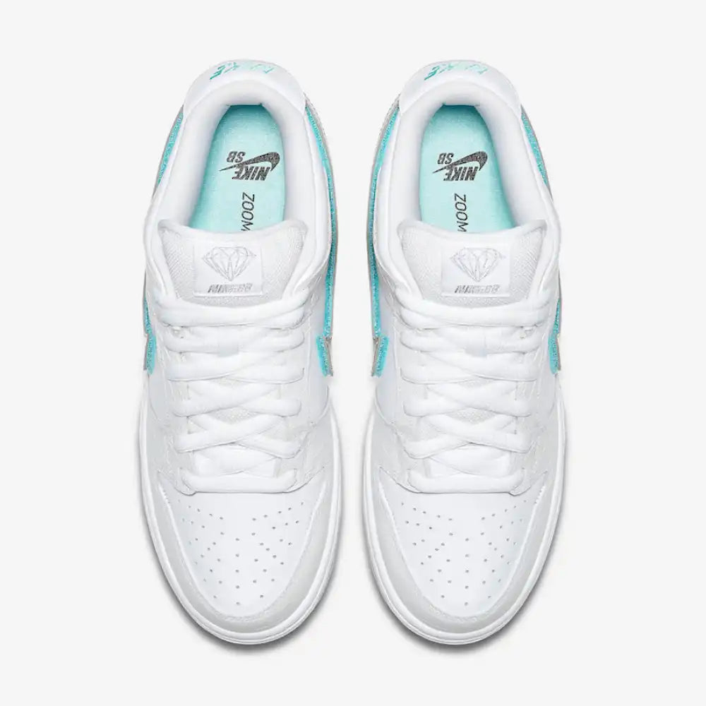 Diamond Supply Co. x Nike Dunk Low Pro SB White Diamond - DRIP DOS ARTISTAS