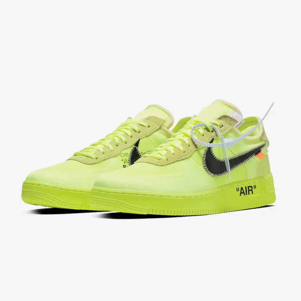 Off-White x Nike Air Force 1 Volt - DRIP DOS ARTISTAS