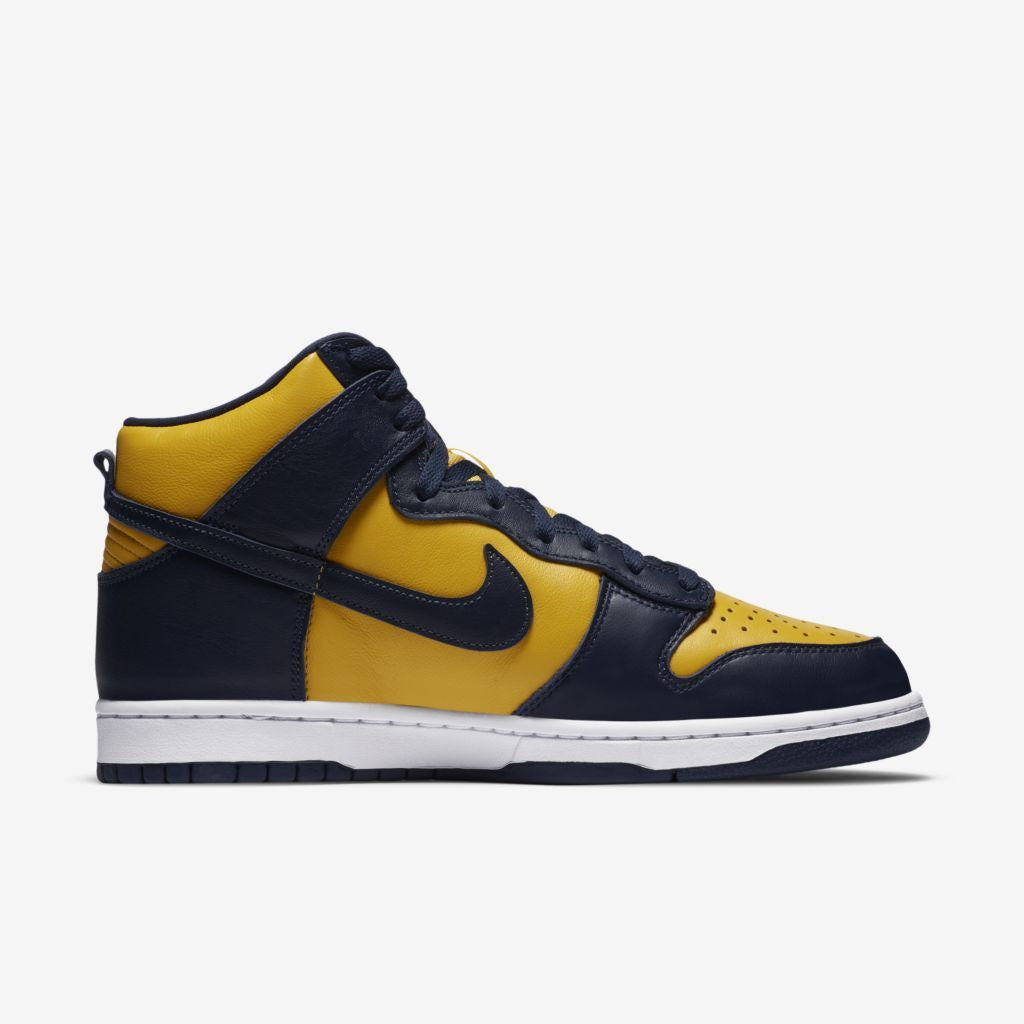 Nike Dunk High Michigan Maize & Blue - DRIP DOS ARTISTAS