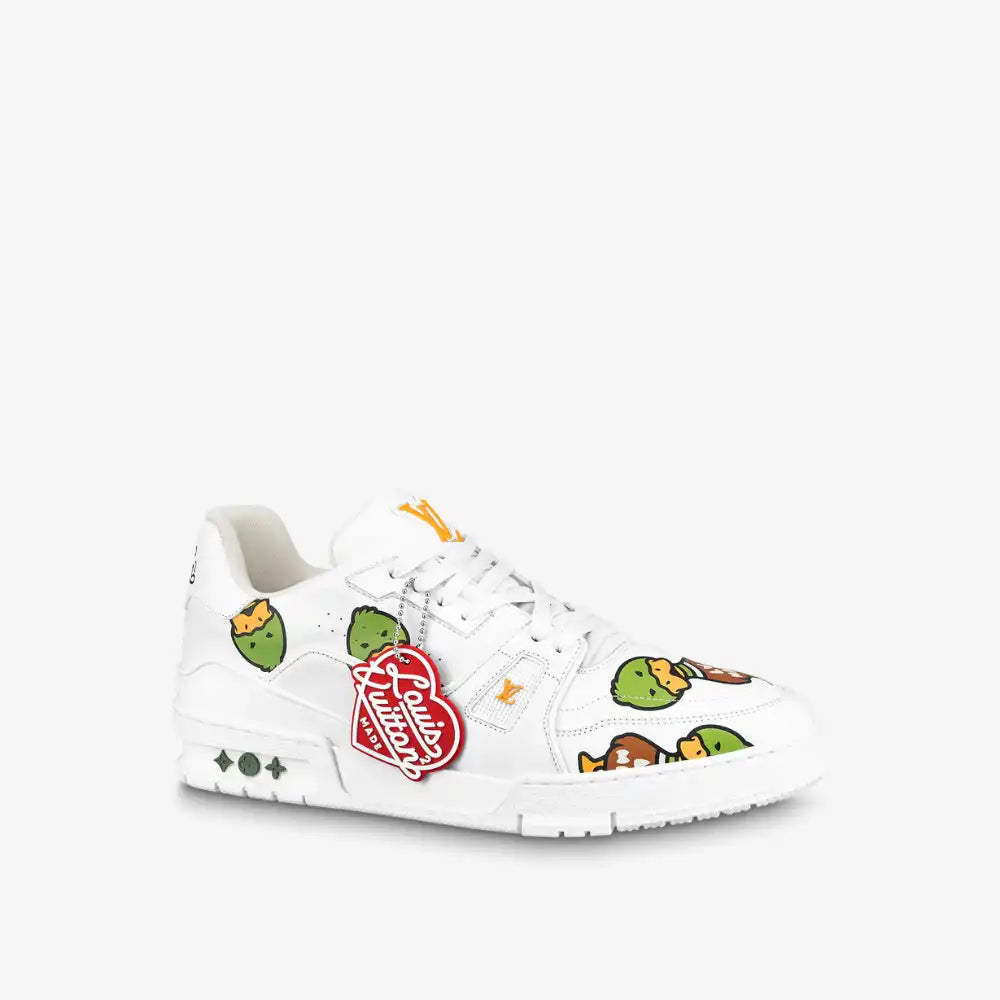 Nigo x Louis Vuitton Trainer Low White Duck Print - DRIP DOS ARTISTAS
