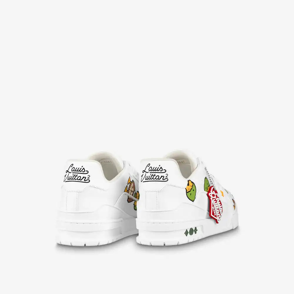 Nigo x Louis Vuitton Trainer Low White Duck Print - DRIP DOS ARTISTAS