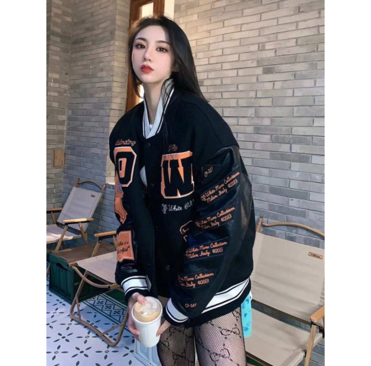 JAQUETA OFF WHITE - DRIP DOS ARTISTAS