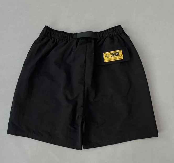 Corteiz CRTZ Nylon Shorts Black