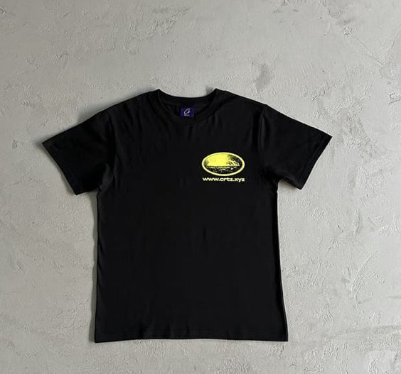 Camiseta Corteiz Rally VinyIz White/ Black