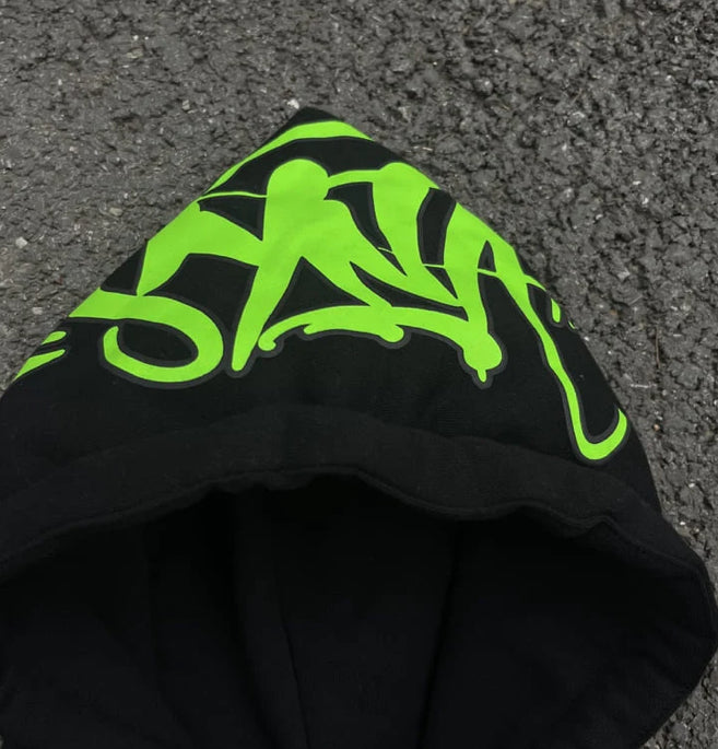Conjunto Synaworld Logo Black Green