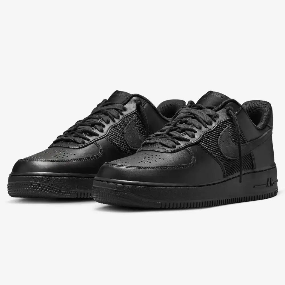 Slam Jam x Nike Air Force 1 Black and Off Noir - DRIP DOS ARTISTAS 