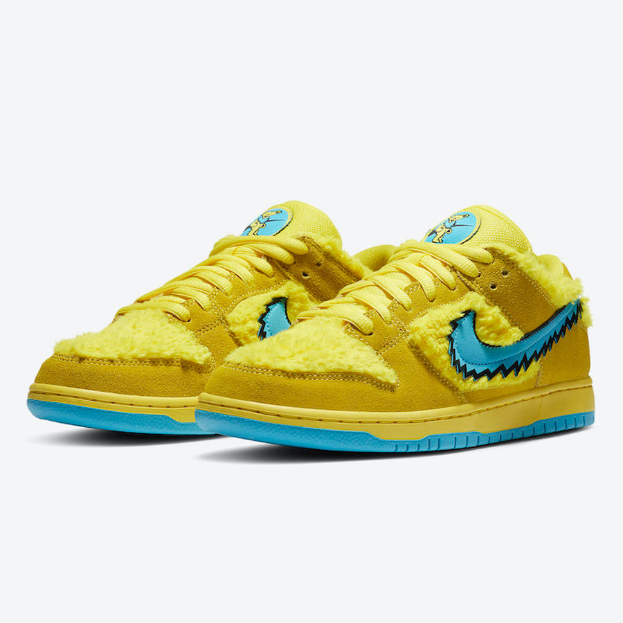 Grateful Dead x Nike SB Dunk Low Yellow Bear - DRIP DOS ARTISTAS 