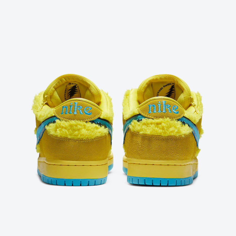 Grateful Dead x Nike SB Dunk Low Yellow Bear - DRIP DOS ARTISTAS 
